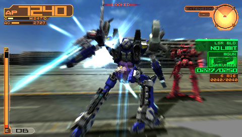 Mecha Damashii » News: Armored Core 3 Silent Line Portable extra