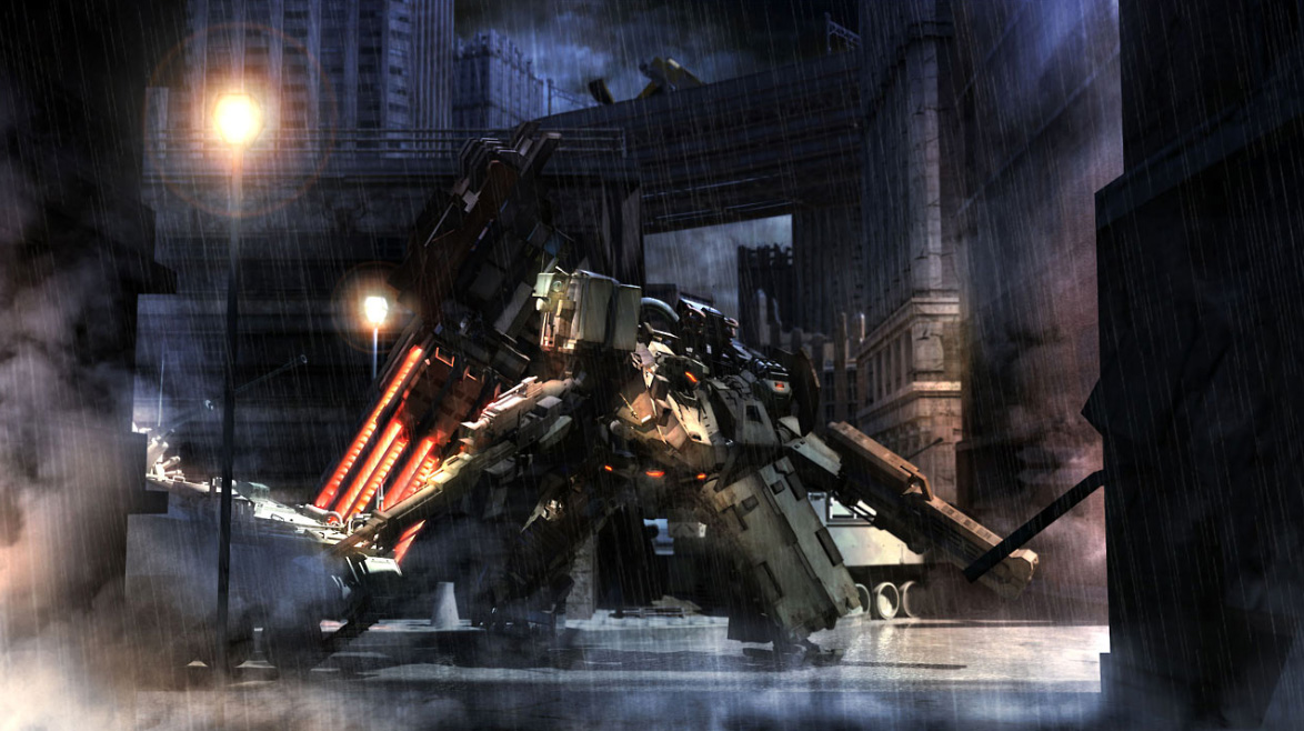 The official Armored Core 5 site was updated today, along with some new 