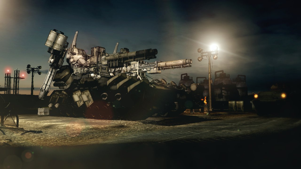 Mecha Damashii » News: Armored Core V still has flaming chainsaws